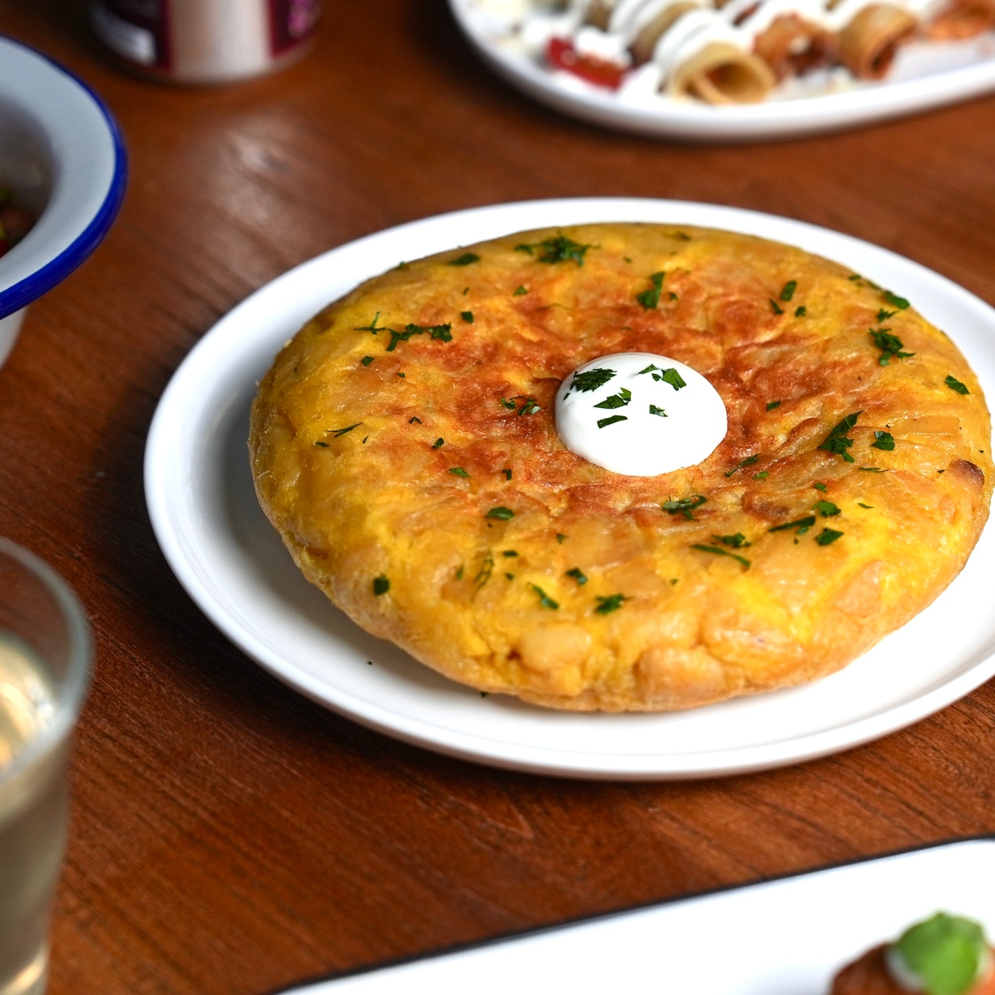 Traditional Spanish Potato Omelette