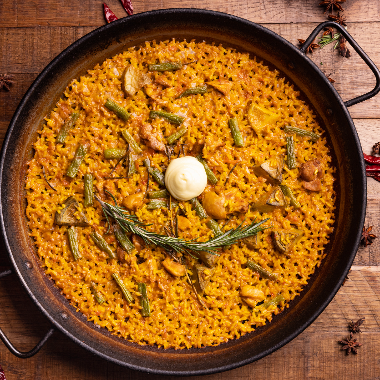 Traditional Spanish Paella (min. 15 people)