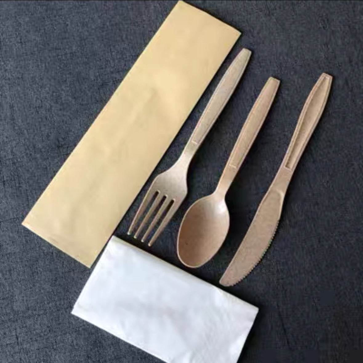 Wheat Straw Cutlery Set (15pcs)