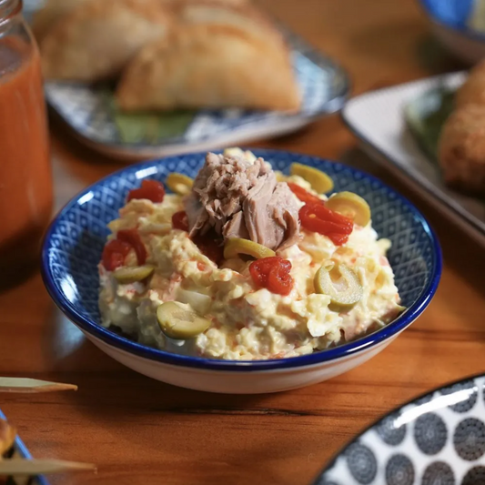 Spanish-style Potato Salad with Tuna